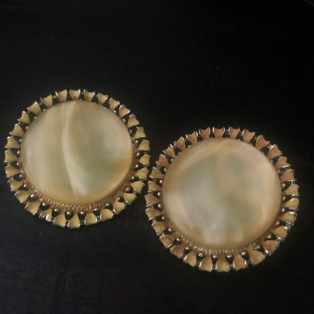 Yellowshine Clip-On Earrings